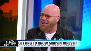 Marvin Jones III talks 'Blacklightning' & His Villain Role in Season 3 video