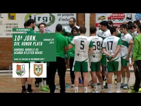 HANDBOL BORDILS VS ACANOR ATLÉTICO NOVÁS | 10ª JORN. DIV. HONOR PLATA 24.11.2018