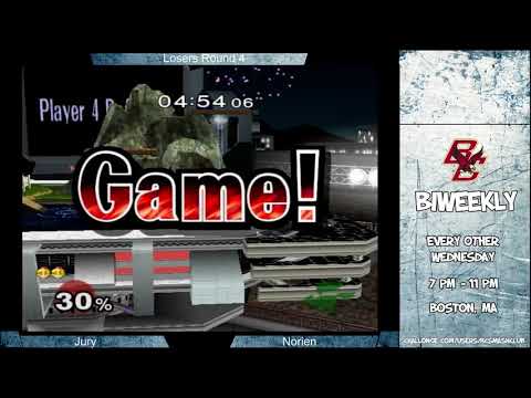 BC Biweekly 32: Losers Round 4 - Jury (Peach) vs Norien (Falco)