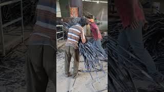 plastic shredding machine drip LDPE pipe shredding #satisfying #shredder #plasticrecyclingmachine