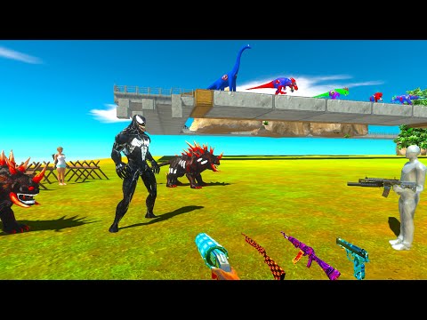 VENOM SCOURGE and FPS AVATAR DEATH RUN RESCUE MISSION - ARBS