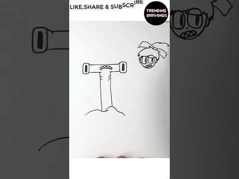 Drawing Alphabet Lore Real Life - Humanized Alphabet Lore - T