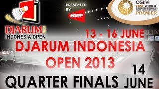 QF - XD - M. Rijal/D. Susanto vs J. Fischer Nielsen/C. Pedersen - 2013 Djarum Indonesia Open
