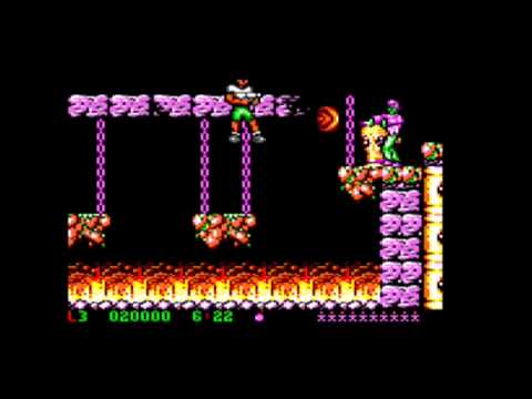 [AMSTRAD CPC] Jim Power In Mutant Planet - Longplay & Review