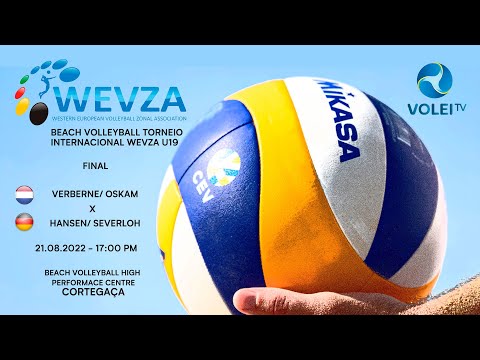 VERBERNE / OSKAM (NED) vs HANSEN / SEVERLOH (GER) - FINAL - WEVZA U19 BEACH VOLLEYBALL