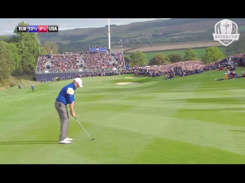 The 2014 Ryder Cup Winning Moment