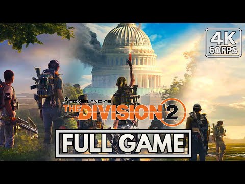 THE DIVISION 2 Gameplay Walkthrough FULL GAME (PS5) 4K 60FPS