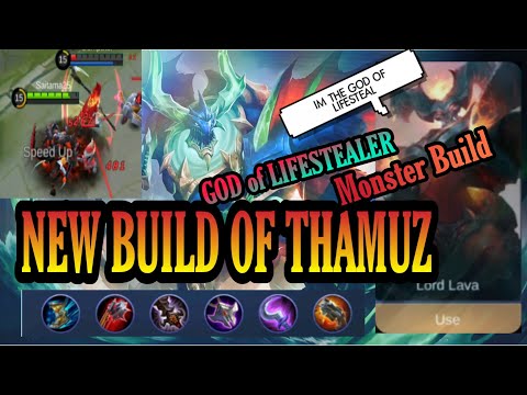 NEW BUILD OF THAMUZ [GOD OF THE LIFESTEAL] 1 HIT! FULL HP (UNEXPECTED ITEM)META? YES TO THE BUILD!
