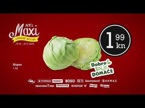 MAXI VIKEND AKCIJA 29.10. - 01.11.2020.