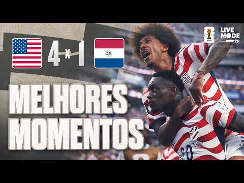 Estados Unidos 4-1 Paraguai (WC 2026)