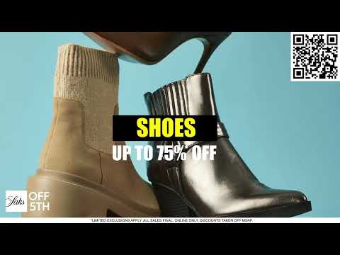 Everything up to 75% off