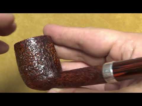 Pipa Dunhill Cumberland gruppo 4 - 4110 con vera in argento 6mm (2023) - Crosby - DHCU69
