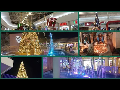 Decoración navideña de Plaza Mundo Soyapango/San Salvador 