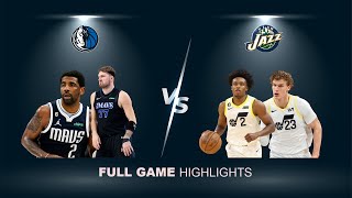 Dallas Mavericks vs Utah Jazz | Luka Doncic, Kyrie Irving & Collin Sexton, Markkanen | Highlights |