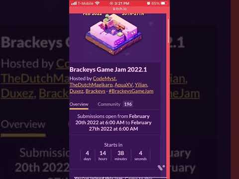 I am joining Brackeys Game Jam 2022.1!