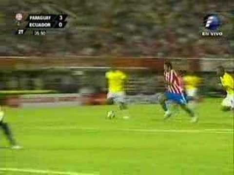 Paraguay 5 vs. Ecuador 1 - Commentary by Julio González Cabello - South Africa 2010 Qualifiers