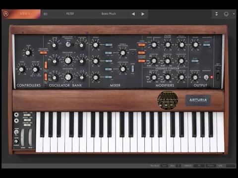 Pluck Synth - Arturia Mini V3 Tutorial