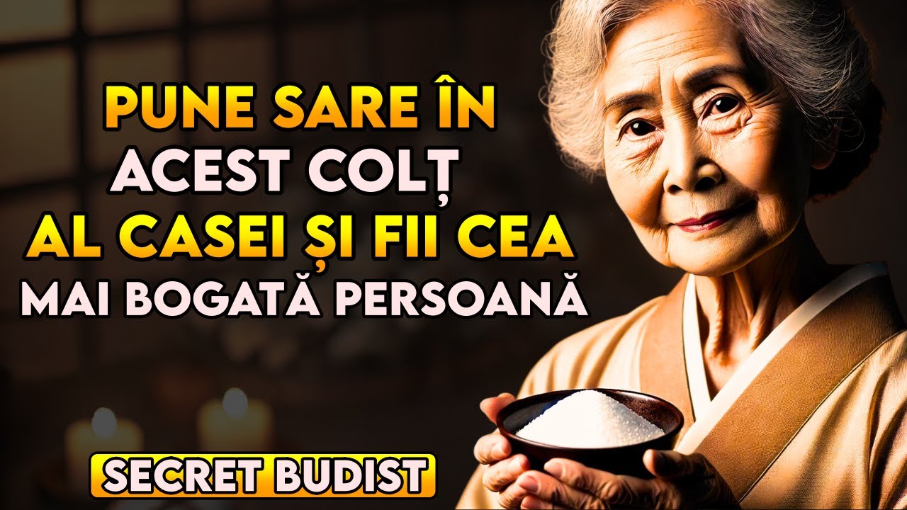 Pune sare în acest colț al casei tale și vezi ce se întâmplă ! | Învățături budiste