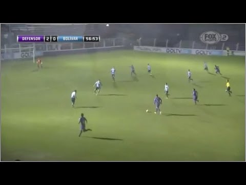 Defensor Sporting 3 - 0 Bolívar Copa Sudamericana 2015