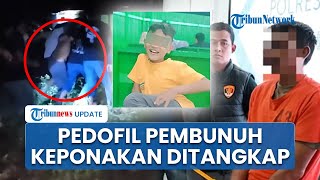 Detik-detik Penangkapan Paman Pedofil Pelaku Pembunuhan Bocah 12 Tahun di Padang Lawas Utara