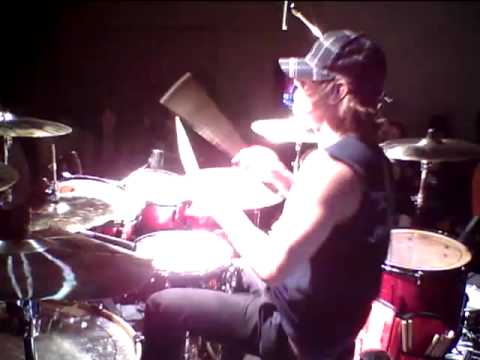 Shane Gaalaas Pounding Metal at a Drum Clinic in Nagoya