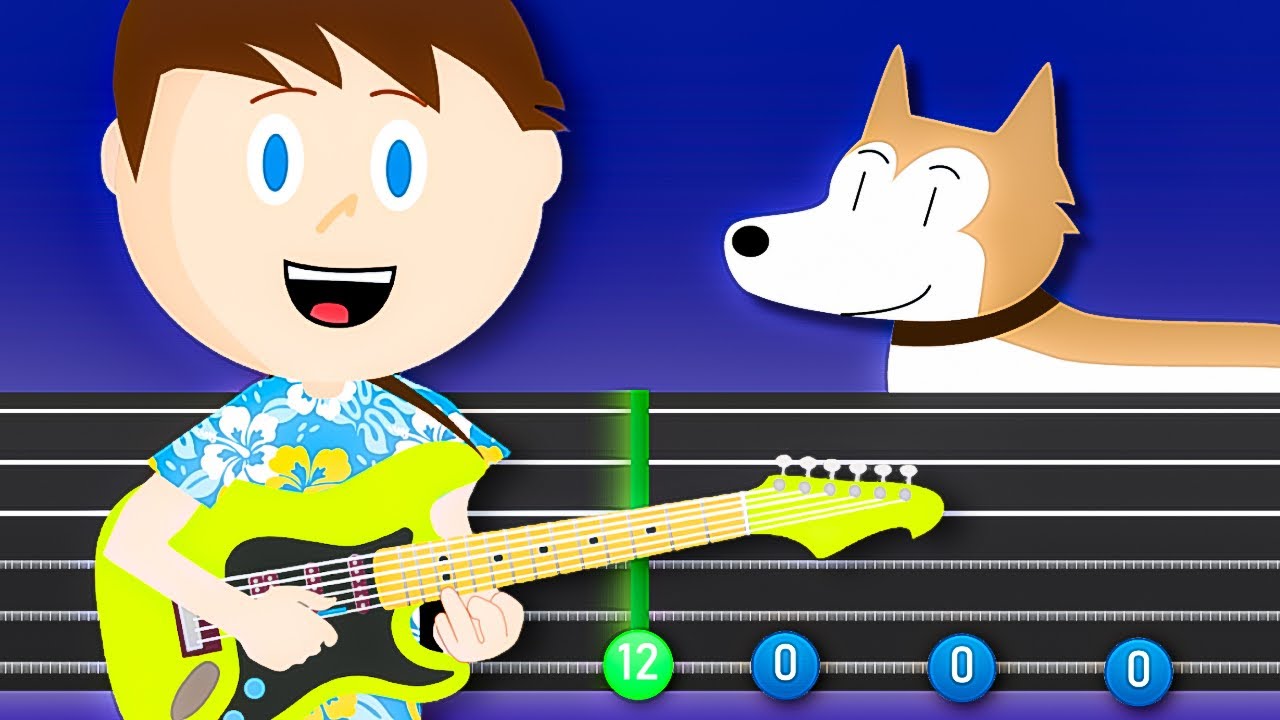 Guitar Lesson for Kids - Episode 7 - Exercise #guitar #kids