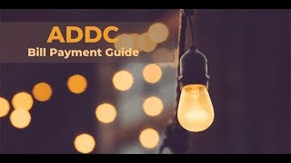 ADDC Online Payment - Pay Abu Dhabi Water and Electricity Bill Without Logging In