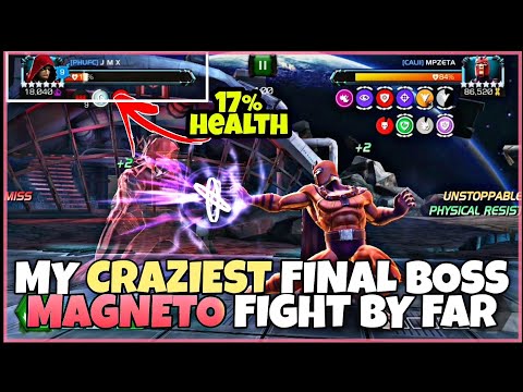 📍Invisible Hood destroys Final Boss Magneto in Alliance War - 3-0 against Magneto Bosses | MCOC