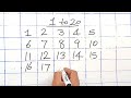 Learn Counting Number, 1 to 20 numbers | One Two Three, 1 to 100, ginti sikhe, preschool learning
