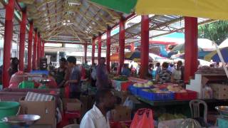 preview picture of video 'Victoria Market Sir Selwyn Selwyn Clarke Mahe Seychelles'