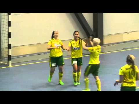 Ilves FS-YIlves 6-2 (1-1) Naisten Futsal-Liiga 4.12.2015 maalikooste