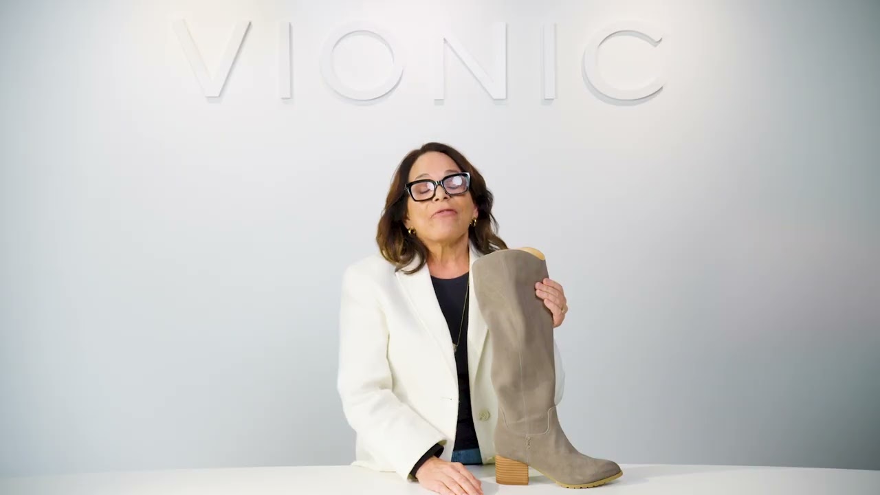 Watch Vionic Bixby Women's High Shaft Orthotic Boots video