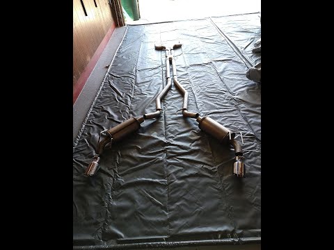 MBRP Cat Back Exhaust Install On A 2012 Camaro V6