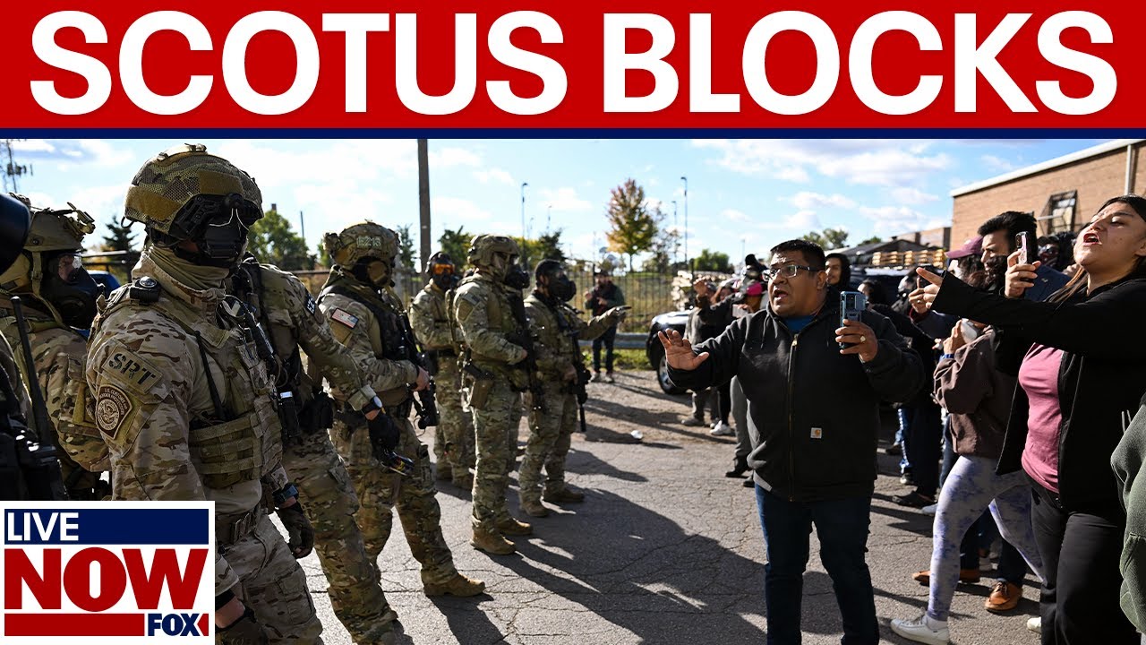 SCOTUS blocks Trump's push to deploy National Guard in Chicago