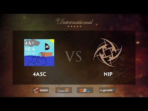 4ASC vs NiP Game 1, TI5 EU Qualifiers