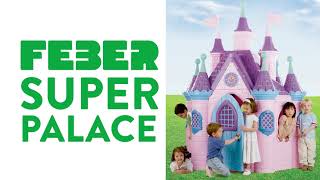 Žaidimų namelis vaikams | Pilis su bokštais | Super Palace | Feber