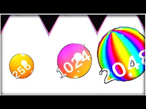 Color Bump Ball 2048 3D Game Run - Gameplay Walkthrough - Levels 1-30