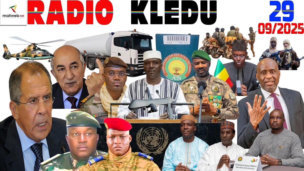 La Revue de Presse de la RADIO KLEDU du 29 Septembre 2025