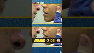 Avatar 2 NEXT LEVEL Behind the scenes 😱 😱  | Technology used in Avatar 2 #shorts