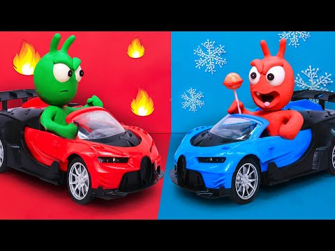 🔴LIVE:  Hot and Cold Challenge ❤️💙 | 24 HOURS+ Pea Pea Episodes in HD 💚