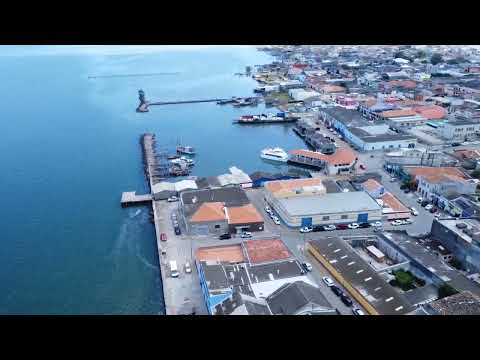 São José do Norte RS-Imagens Aéreas Desse Cartão Postal