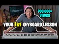 Your 1st Beginner Keyboard Piano Lesson Getting Started