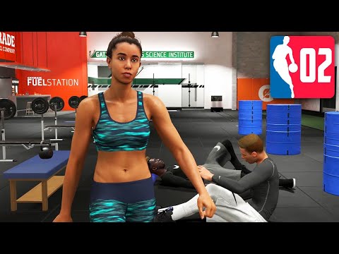 Stacy the Personal Trainer 😍 - NBA 2K20 My Player Career Part 2