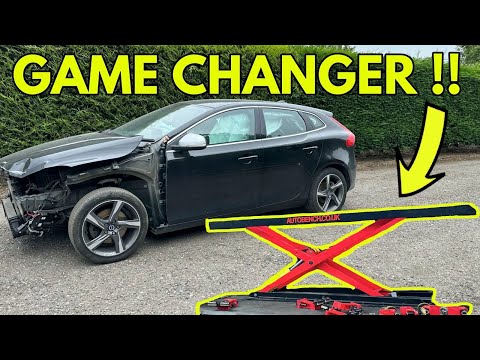 WHY WAS THIS WRECKED VOLVO V40 R DESIGN SO CHEAP ? PART 1