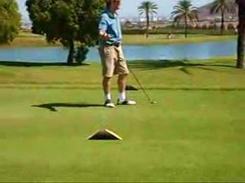 Golf shot in La Manga