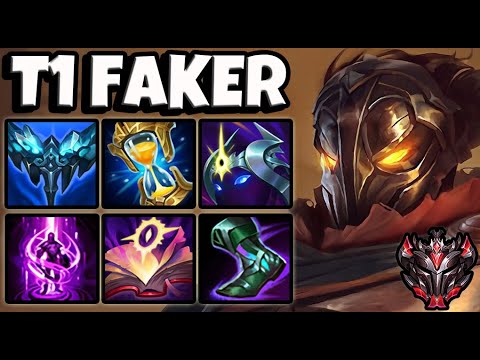 T1 Faker VIKTOR MID vs LUCIAN - Patch 11.10 Ranked Korea ✅