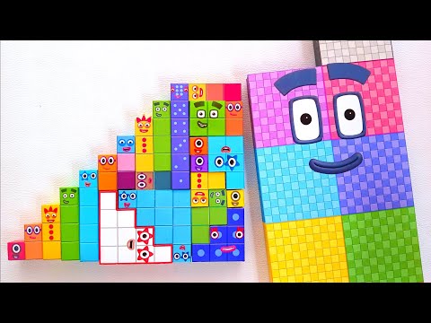 Looking for Numberblocks NEW 900 85 Puzzle Tetris , ASMR Satisfying video