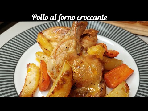 Pollo al forno così semplice e Buono, da fare tutti i giorni