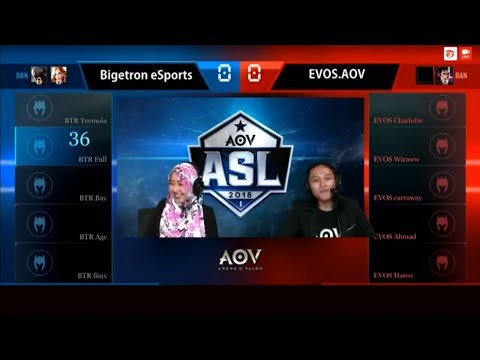 Full Match BTR vs EVOS.AOV - ASL 2018 SEASON 1 #Week 5