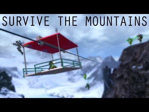 SURVIVE THE MOUNTAINS | Halo 5 Custom Games